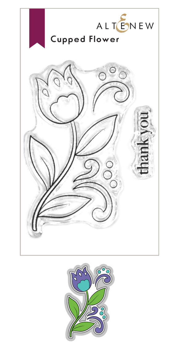 Stamp & Die Bundle Cupped Flower