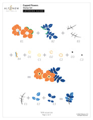 Stamp & Die Bundle Cupped Flowers