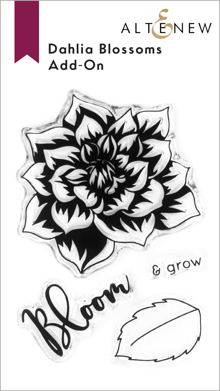 Stamp & Die Bundle Dahlia Blossoms Add-On