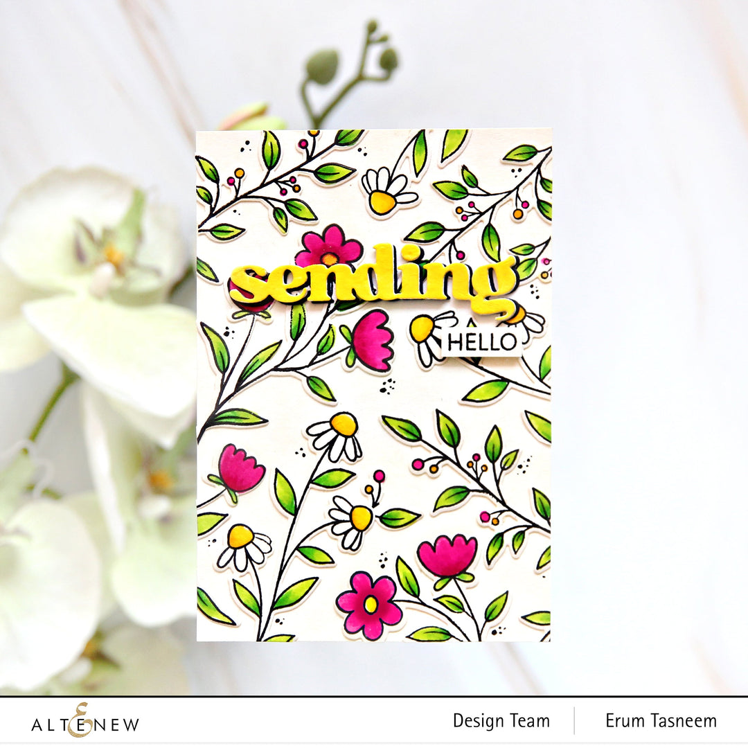 Stamp & Die Bundle Dainty Flowers