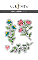 Stamp & Die Bundle Dainty Flowers