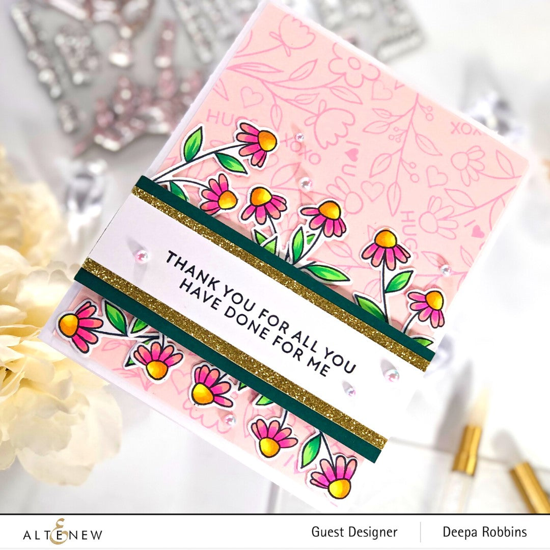 Stamp & Die Bundle Dainty Flowers