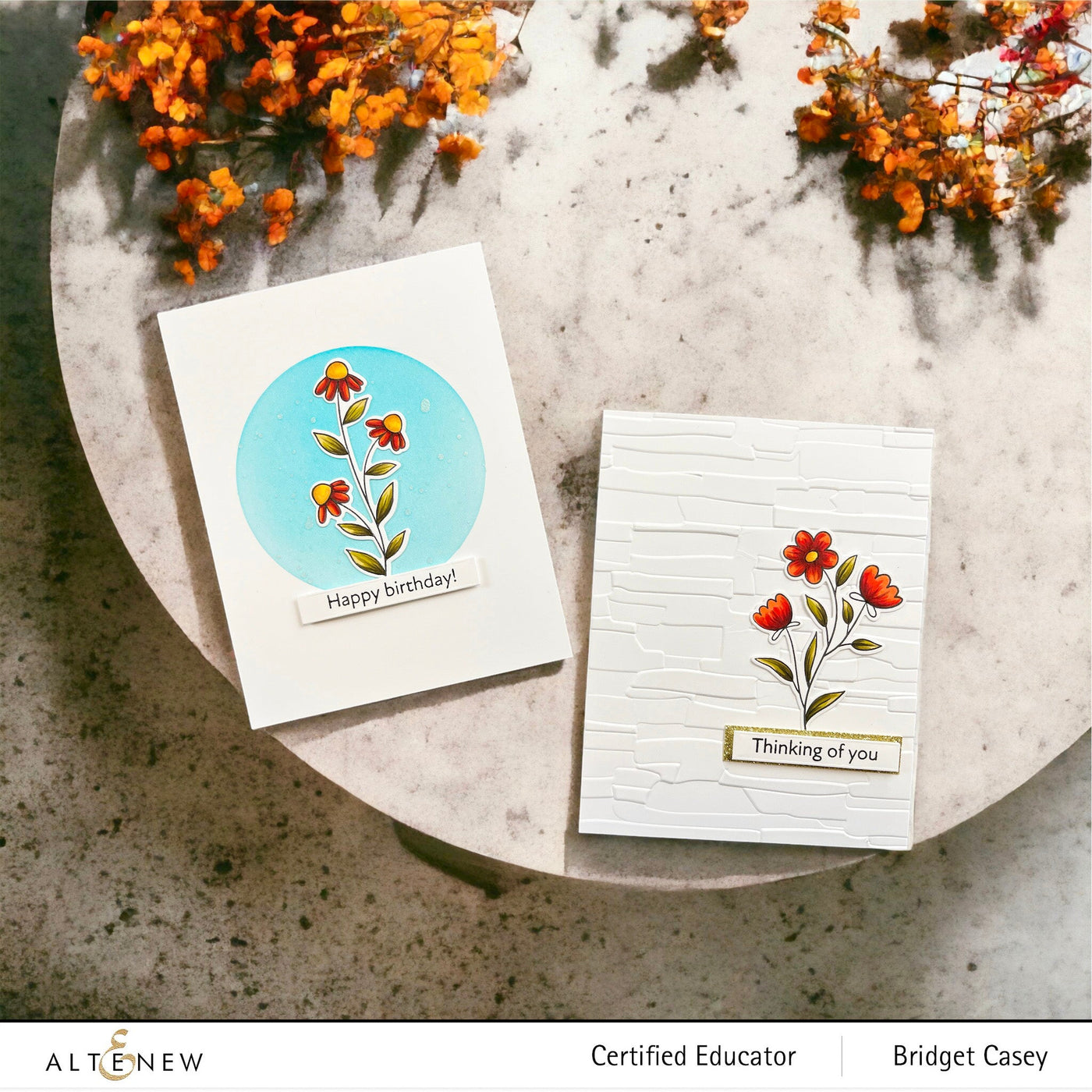Stamp & Die Bundle Dainty Flowers