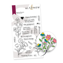 Stamp & Die Bundle Dainty Flowers