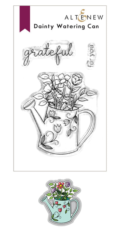 Stamp & Die Bundle Dainty Watering Can