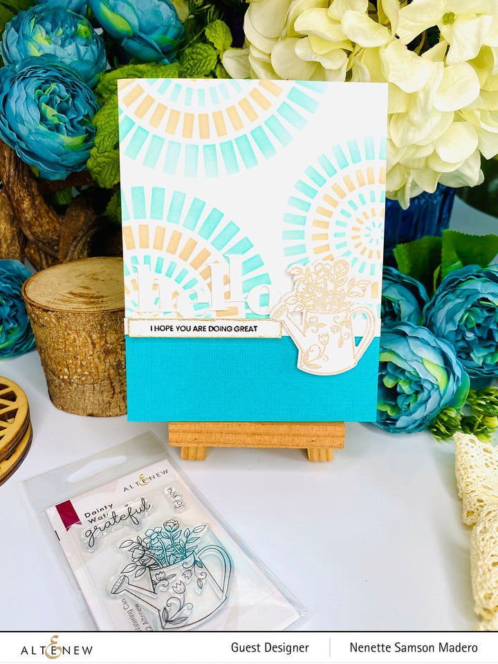 Stamp & Die Bundle Dainty Watering Can