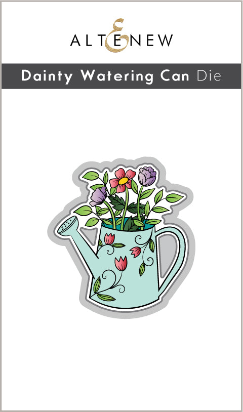 Stamp & Die Bundle Dainty Watering Can