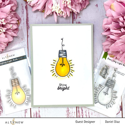 Stamp & Die Bundle Dangling Light Bulb