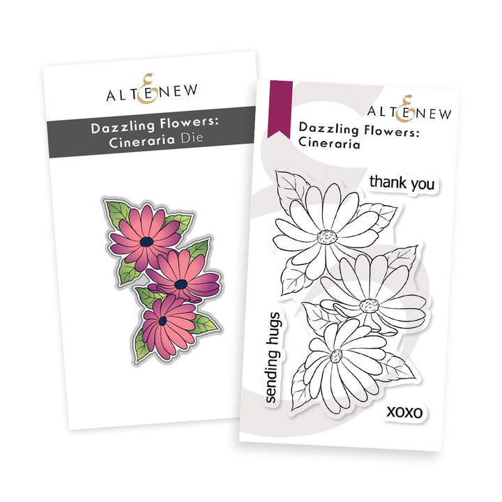 Stamp & Die Bundle Dazzling Flowers - Cineraria