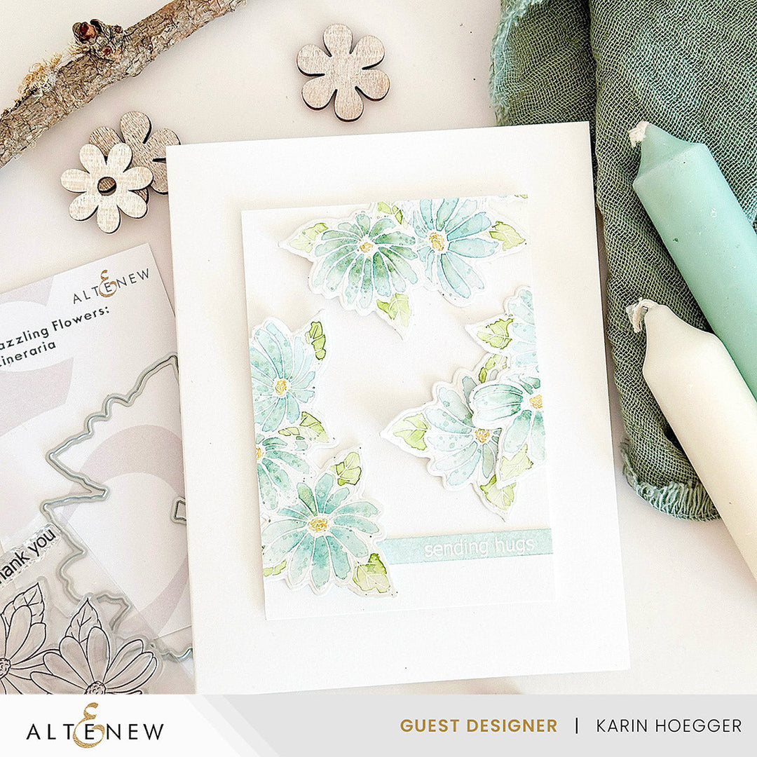 Stamp & Die Bundle Dazzling Flowers - Cineraria