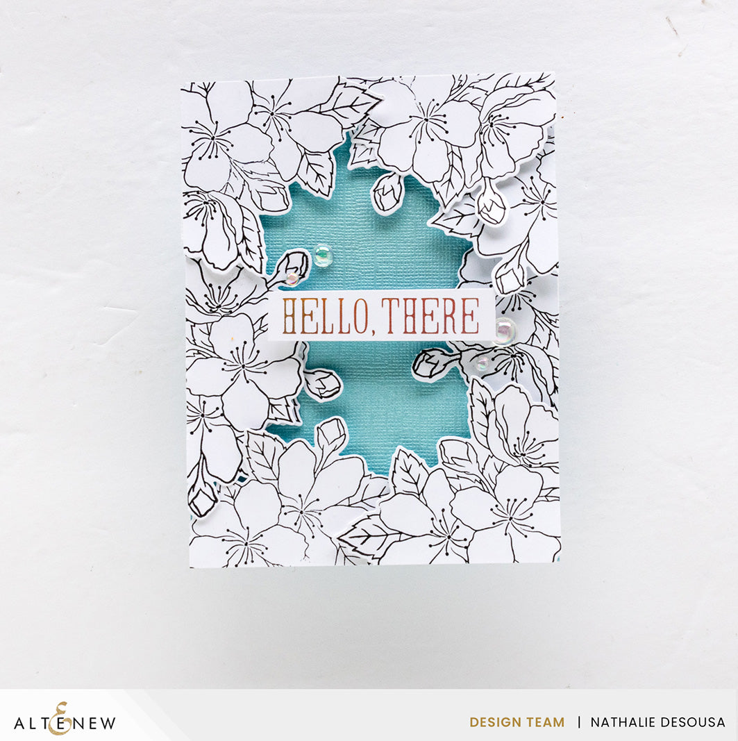Stamp & Die Bundle Dazzling Flowers - Japanese Flowering Cherry