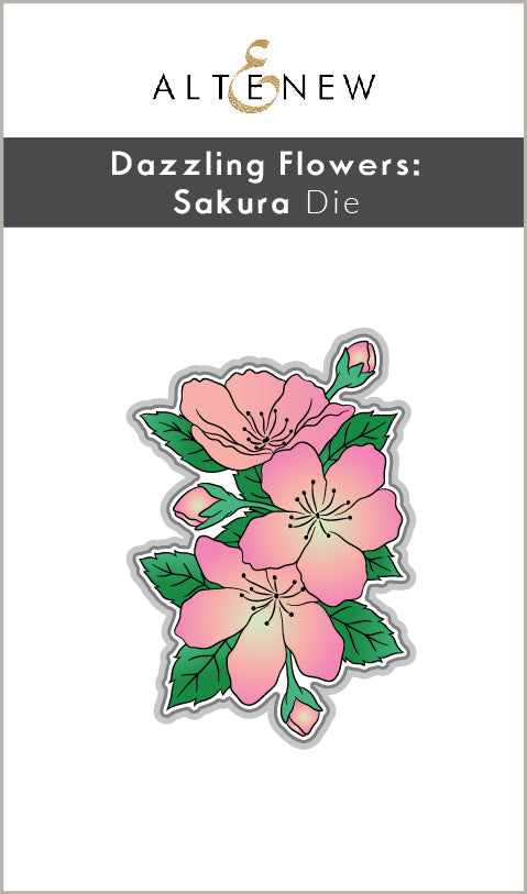 Stamp & Die Bundle Dazzling Flowers - Sakura
