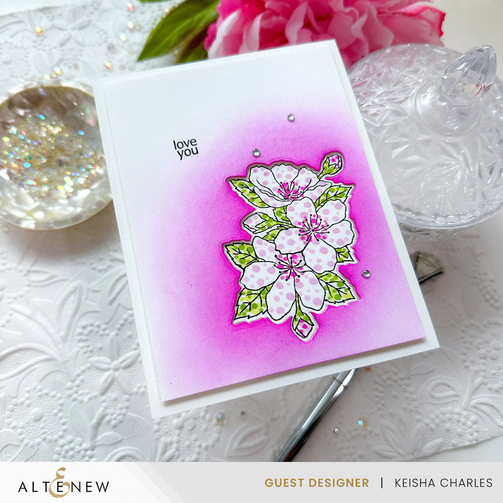 Stamp & Die Bundle Dazzling Flowers - Sakura