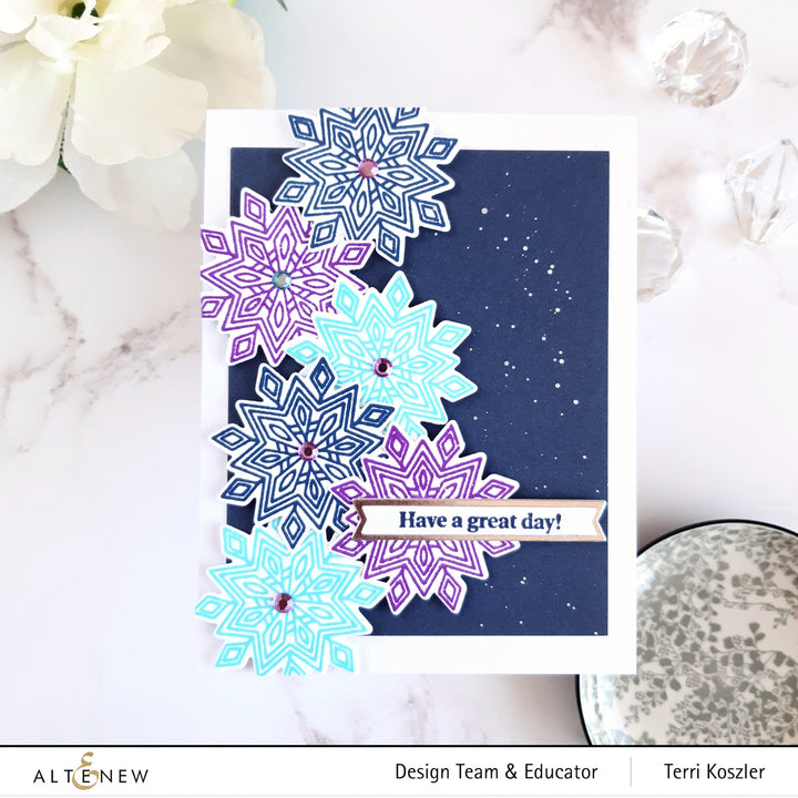 Stamp & Die Bundle Dazzling Snowflake
