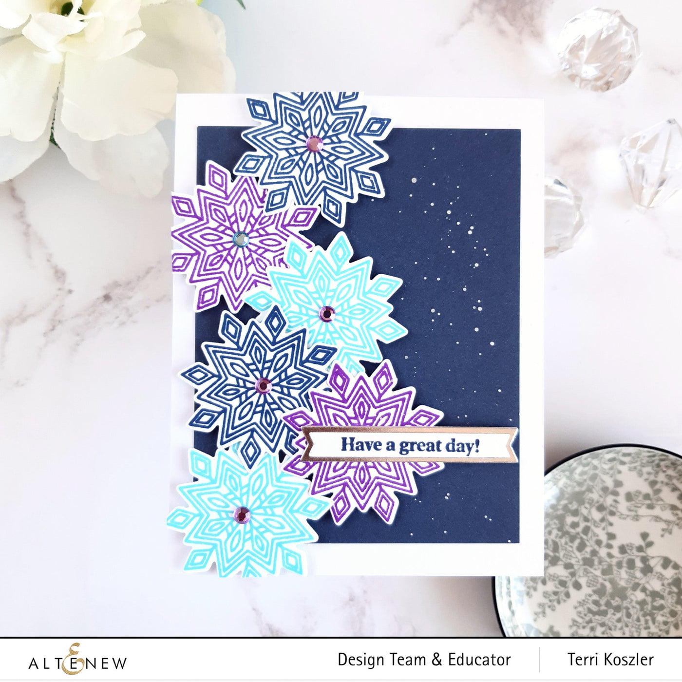Stamp & Die Bundle Dazzling Snowflake