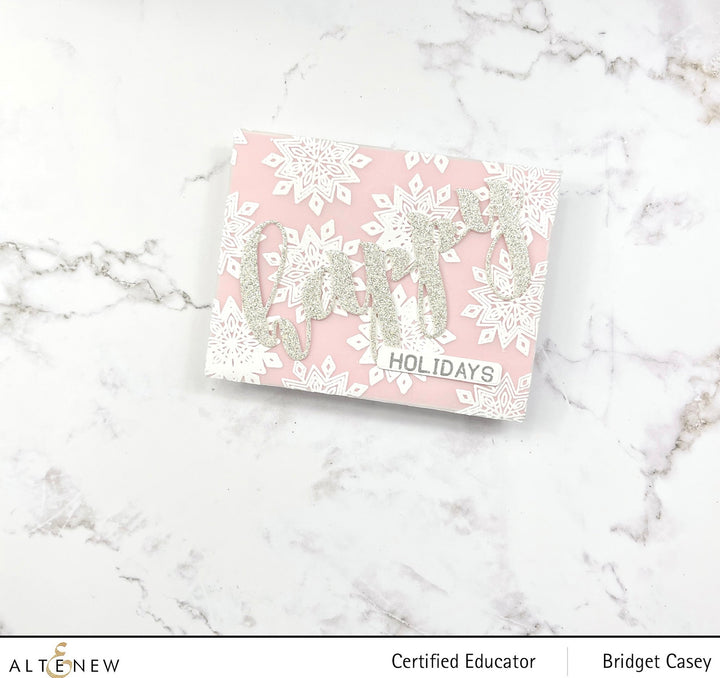 Stamp & Die Bundle Dazzling Snowflake