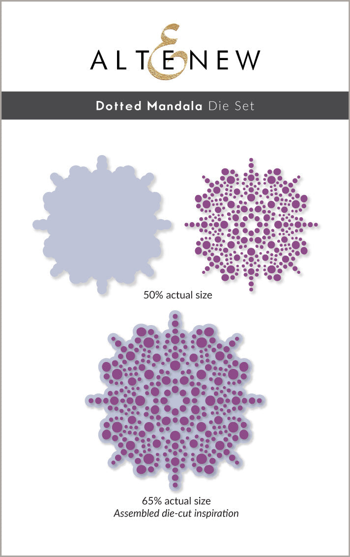 Stamp & Die Bundle Dotted Mandala