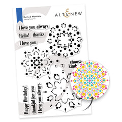 Stamp & Die Bundle Dotted Mandala