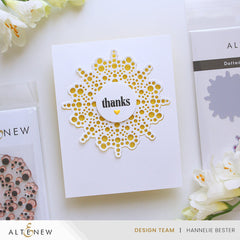 Stamp & Die Bundle Dotted Mandala