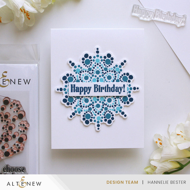 Stamp & Die Bundle Dotted Mandala