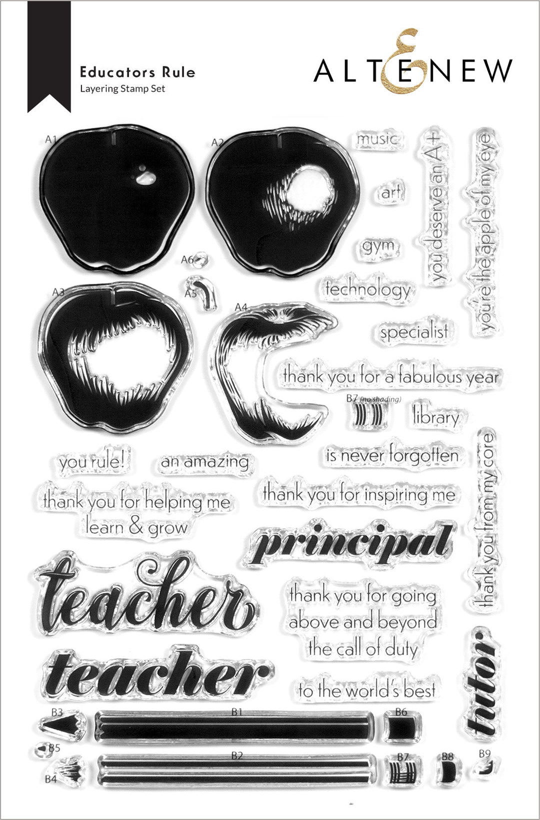 Stamp & Die Bundle Educators Rule