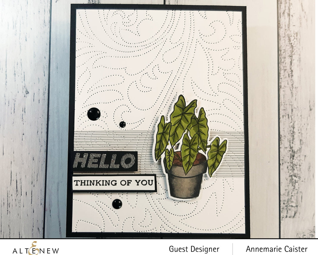 Stamp & Die Bundle Elegant Alocasia