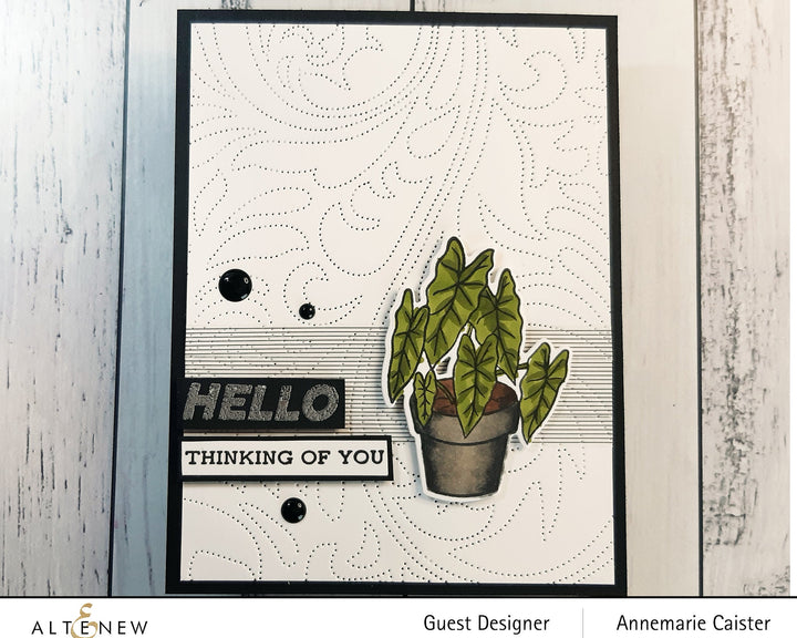 Stamp & Die Bundle Elegant Alocasia