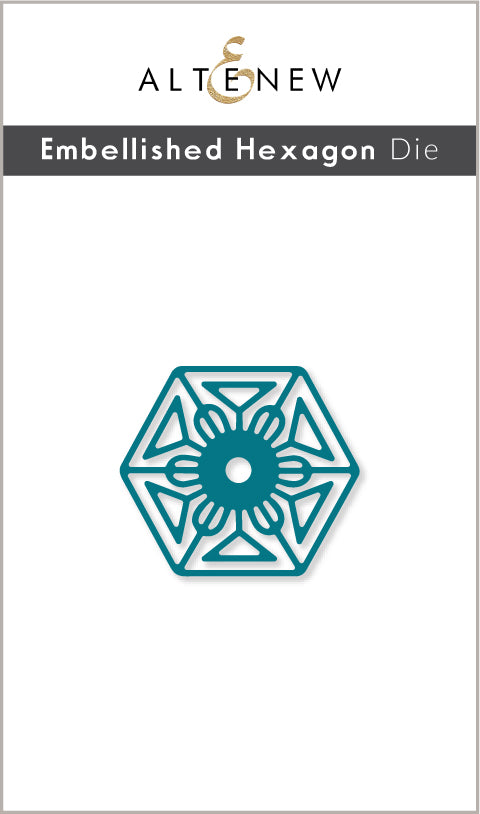 Stamp & Die Bundle Embellished Hexagon