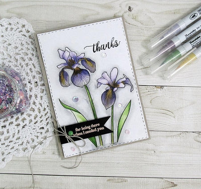 Stamp & Die Bundle Enchanted Iris