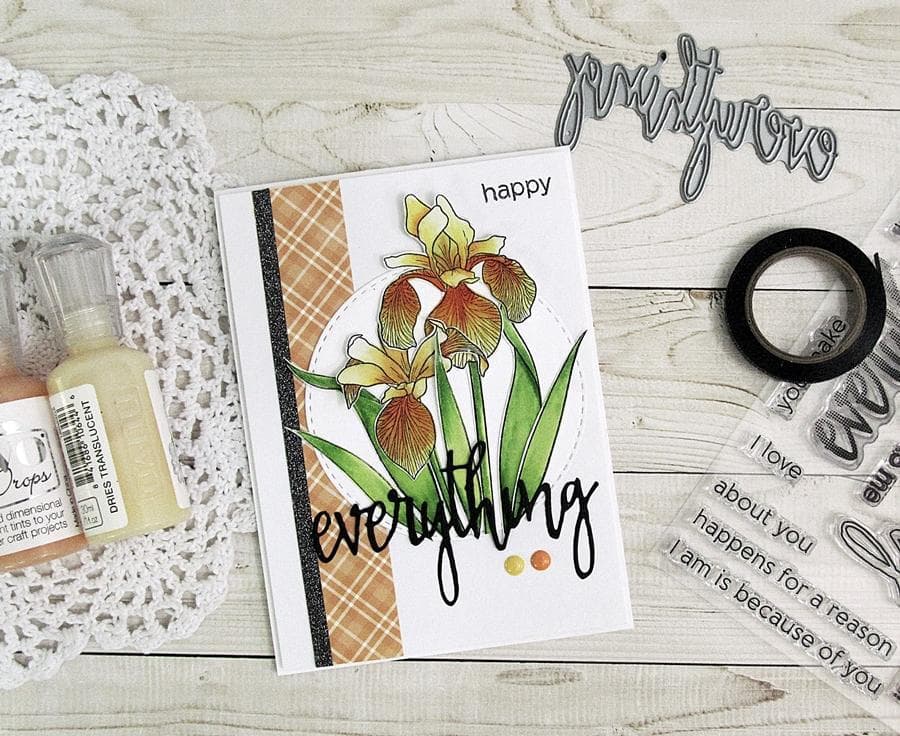 Stamp & Die Bundle Enchanted Iris