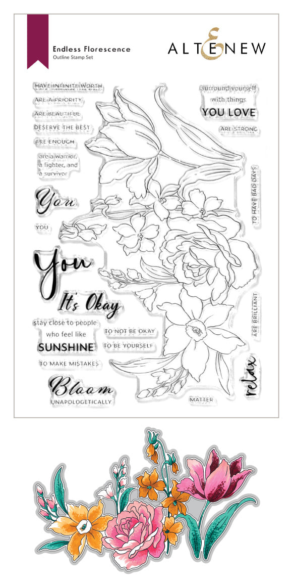 Stamp & Die Bundle Endless Florescence
