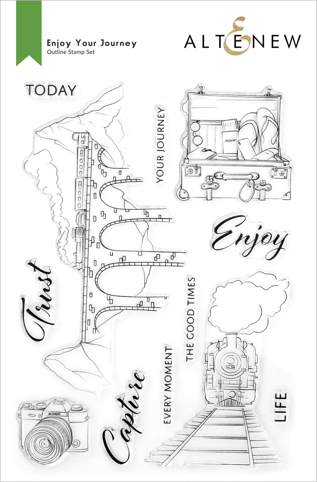 Stamp & Die Bundle Enjoy Your Journey