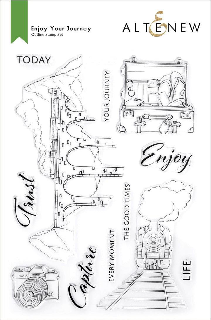 Stamp & Die Bundle Enjoy Your Journey