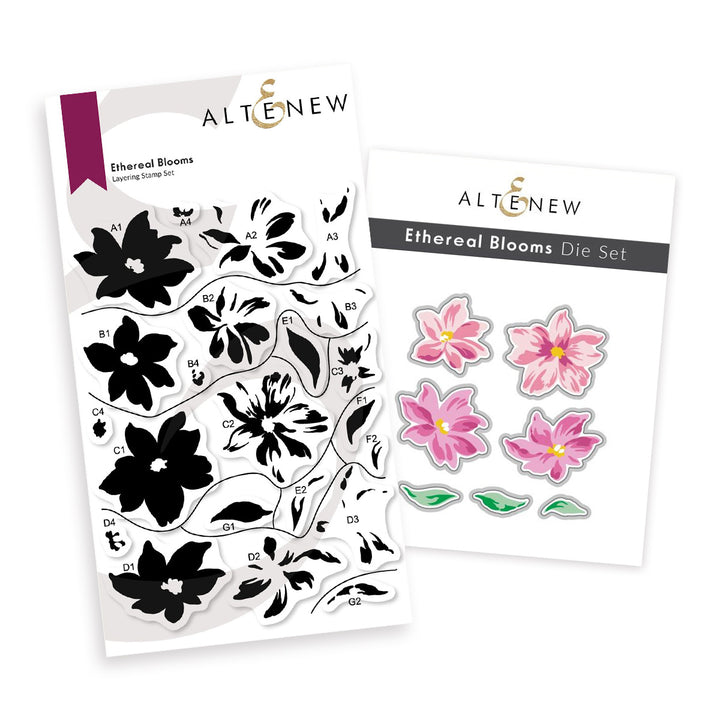Stamp & Die Bundle Ethereal Blooms