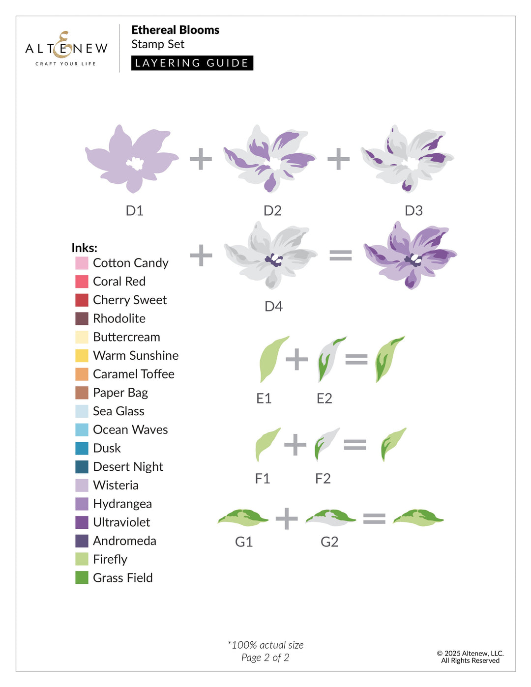 Stamp & Die Bundle Ethereal Blooms