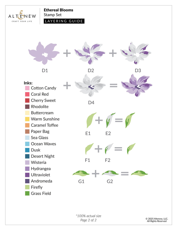 Stamp & Die Bundle Ethereal Blooms