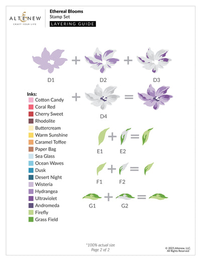 Stamp & Die Bundle Ethereal Blooms