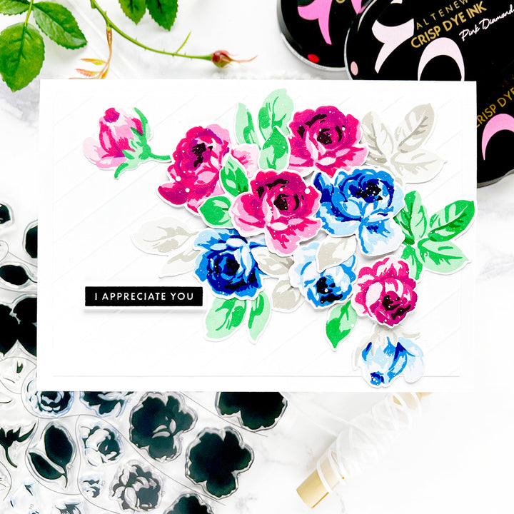 Stamp & Die Bundle Ethereal Roses