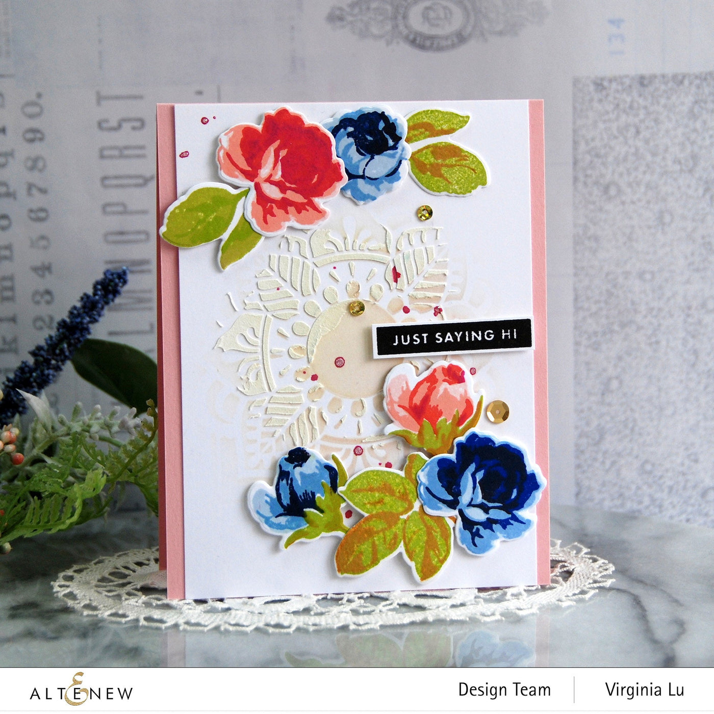 Stamp & Die Bundle Ethereal Roses