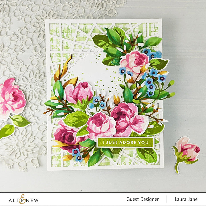 Stamp & Die Bundle Ethereal Roses