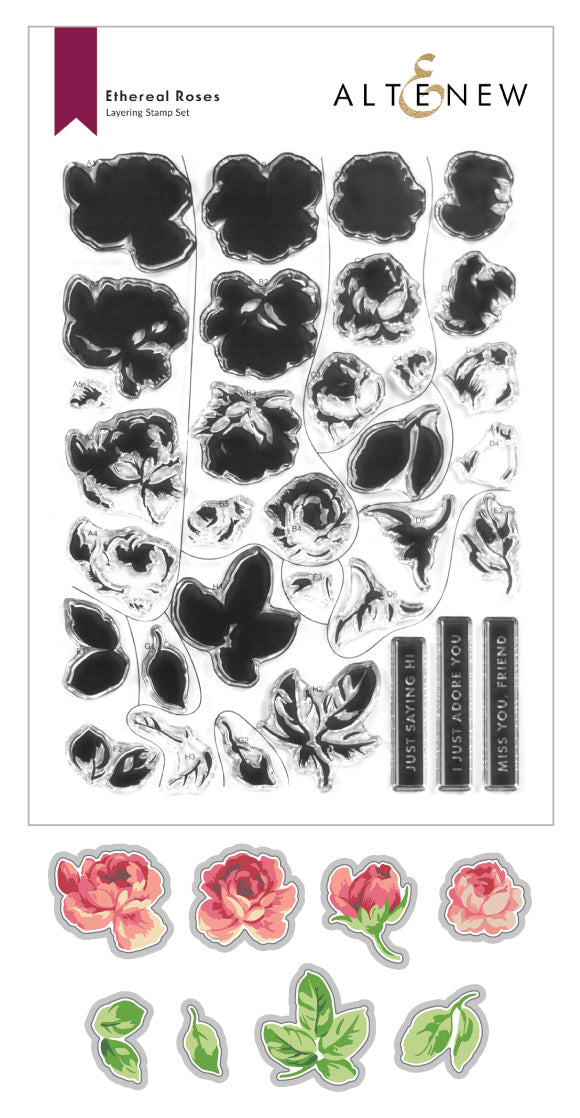 Stamp & Die Bundle Ethereal Roses