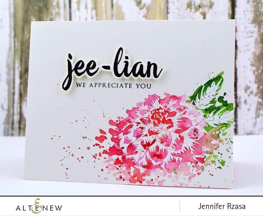 Stamp & Die Bundle Fan Favorites: Dahlia Blossoms Complete Stamp & Die Bundle