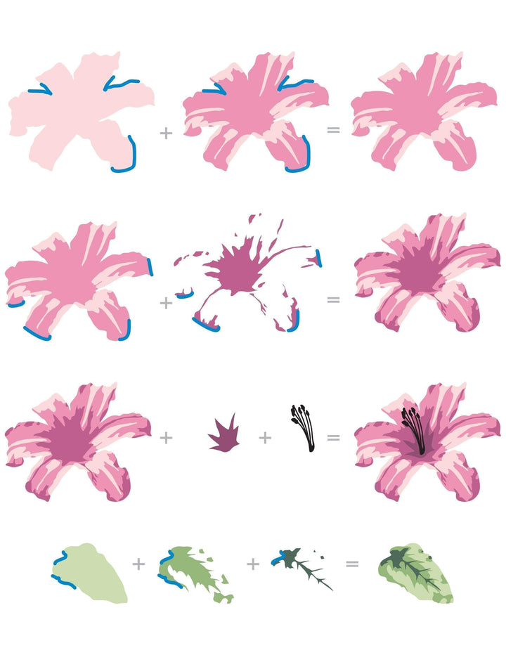 Stamp & Die Bundle Fan Favorites: Layered Lily Complete Stamp & Die Bundle