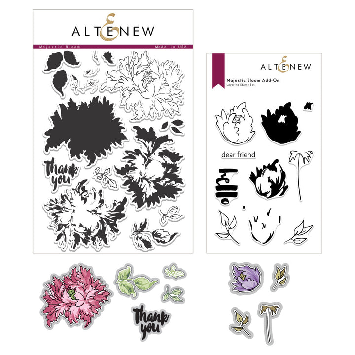 Stamp & Die Bundle Fan Favorites: Majestic Bloom Complete Stamp & Die Bundle