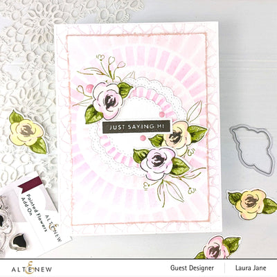 Stamp & Die Bundle Fan Favorites: Painted Flowers Complete Stamp & Die Bundle