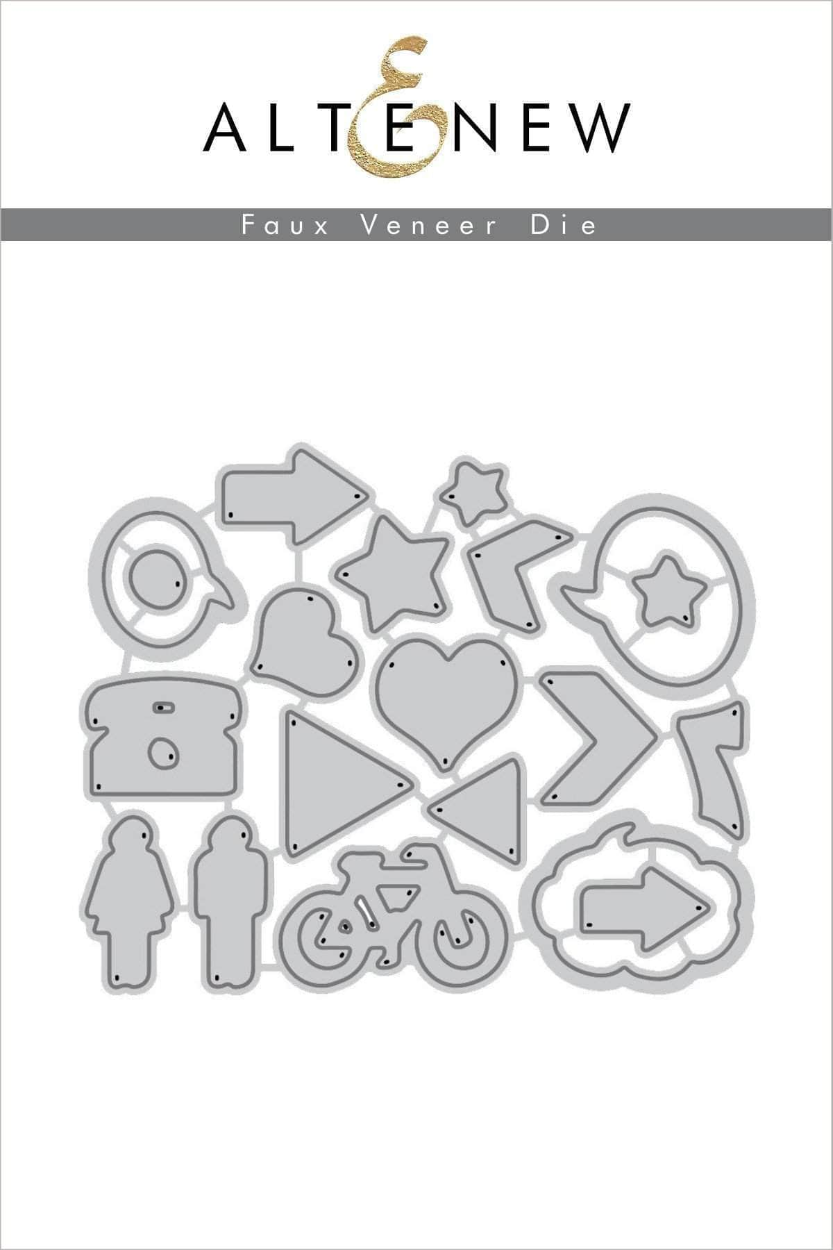 Stamp & Die Bundle Faux Veneer Stamp & Die Bundle