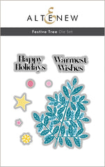 Stamp & Die Bundle Festive Tree