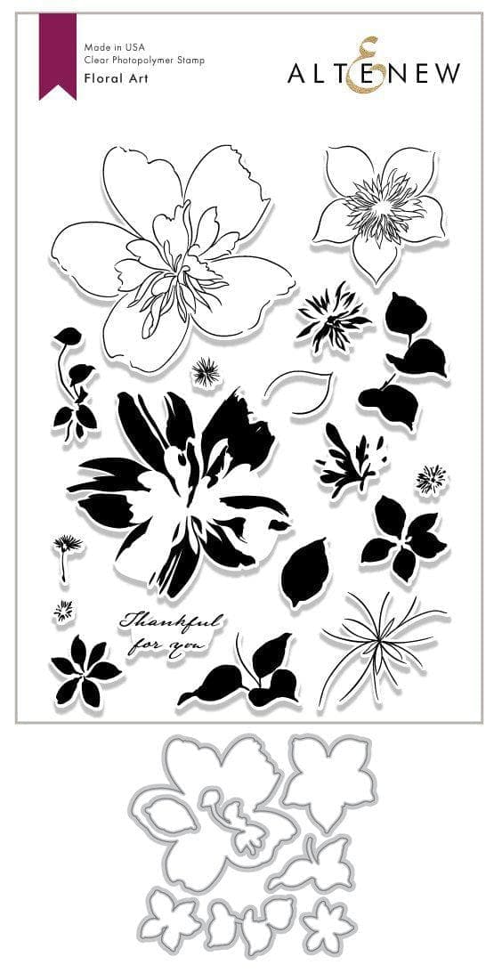 Stamp & Die Bundle Floral Art