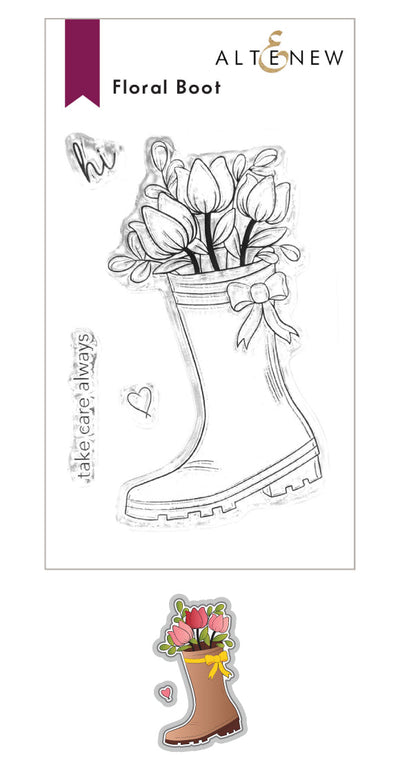 Stamp & Die Bundle Floral Boot