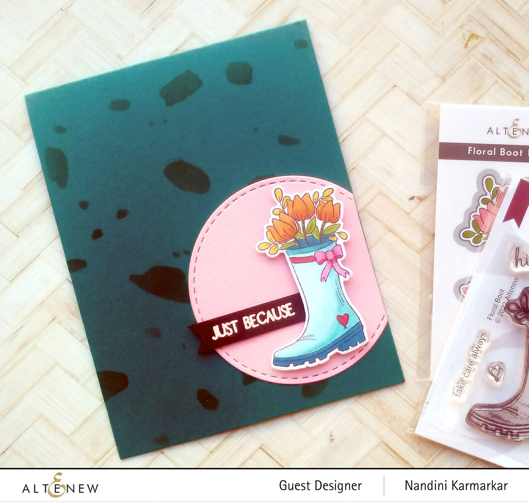Stamp & Die Bundle Floral Boot